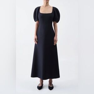 GABRIELA HEARST Niahm wool and silk maxi dress size 38/us size 2